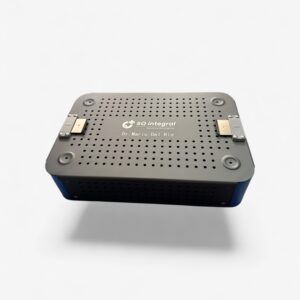 Caja de aluminio para esterilización de instrumental de 30x20x8 cms.